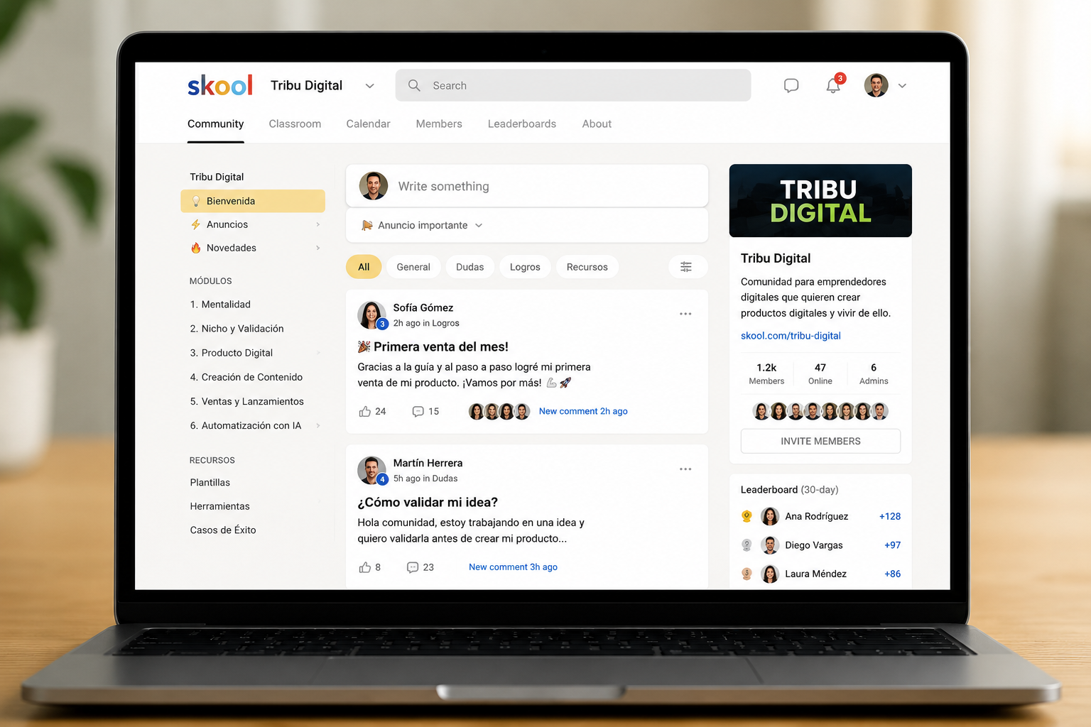 Tribu Digital | El método para crear tu primer producto digital y empezar a vender por internet