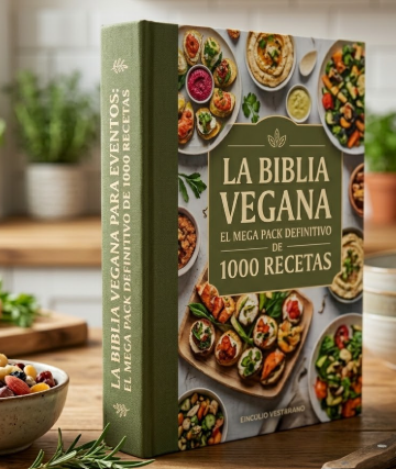 La Biblia Vegana para Eventos: El Mega Pack Definitivo de 1000 Recetas